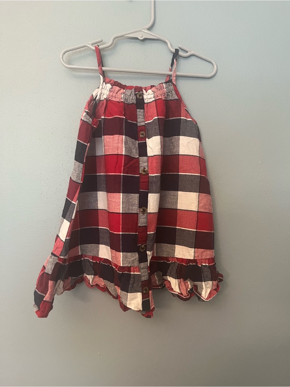 Old Navy Plaid Tank Dress